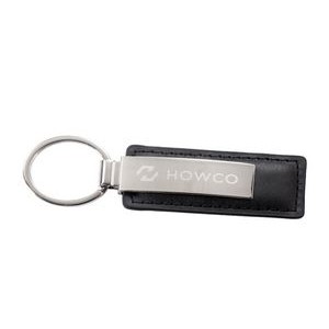 Iluxe™ Keychain w/Leather