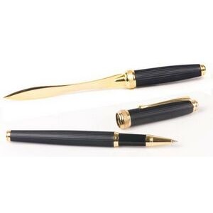 Inluxus™ Executive Style Rollerball Pen & Letter Opener Set
