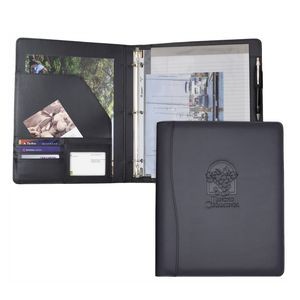 Letter Size Padfolio w/ 3 Ring Binder