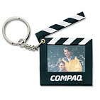 Hollywood Clapboard Key Chain with Photo Holder
