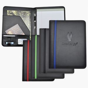 Letter Sized Striped Padfolio