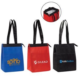 Insulated Tote with Zippered Closure