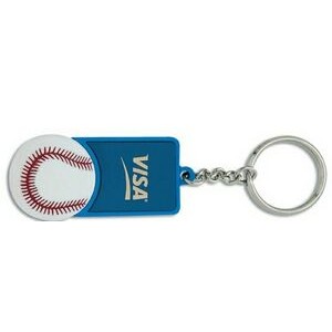 Flexible Baseball Key Chain