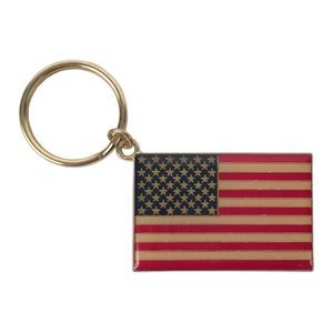 US Flag Key Chain