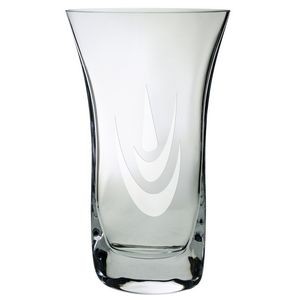 Large Glendale Crystal Vase (10")