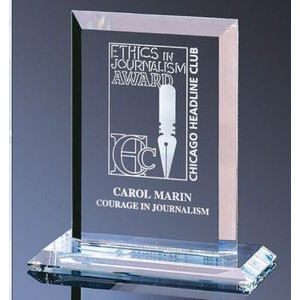Clear Crystal Image Award (6"x8")