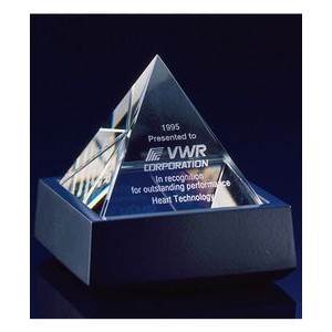 3" Pyramid Award (Without Base)