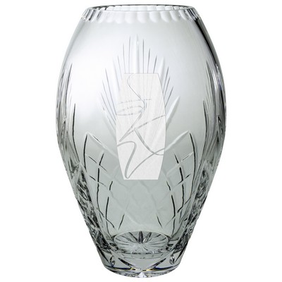 Large Westgate Crystal Vase Without Base