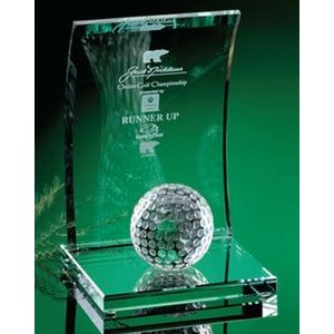 7" Arched Golf Award