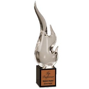 Crystal Flame Recognition Award (12")
