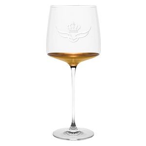 20 K Gold Dipped Wine Glass (16 oz.)