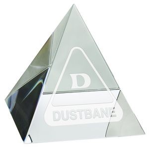 3" Optical Crystal Pyramid