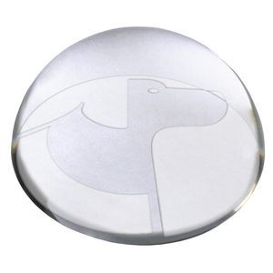 Lead Crystal Dome Magnifier