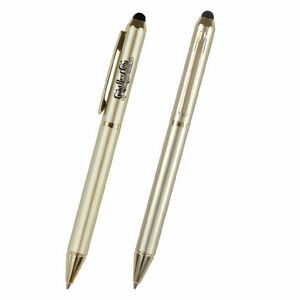 Gold Tapper Brass Stylus Ballpoint Pen