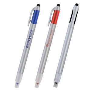BrightWrite 3-in-1 Highlighter Stylus Ballpoint Pen