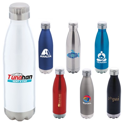 17 Oz. Camper Stainless Steel & Copper Lined Water Bottle