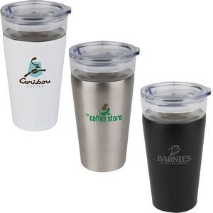 Prost - 20 Oz. Double-Walled, Stainless Pint with Glass Insert