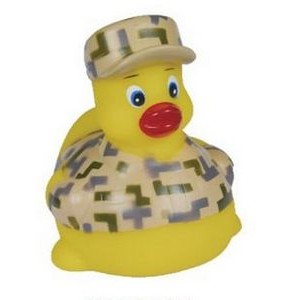 Temperature Army Rubber Duck