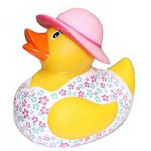 5" Summer Girl Rubber Duck