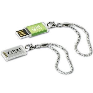 USB 2.0 Charm Drive Flash Drive LC w/ Bead Lanyard (4 GB)