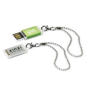 USB 2.0 Charm Drive Flash Drive LC w/ Bead Lanyard (16 GB)