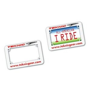 Motorcycle License Plate Frame (7 1/6"x4 3/4")