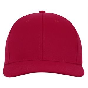Deluxe RPET Red Brushed Twill Cap