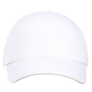 Unstructured White Organic Cotton Cap