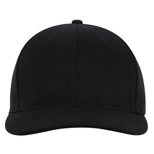 Deluxe RPET Black Brushed Twill Cap