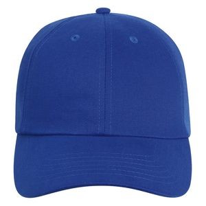 PET Royal Blue Brushed Twill Cap