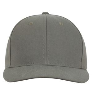 Deluxe RPET Earth Gray Brushed Twill Cap