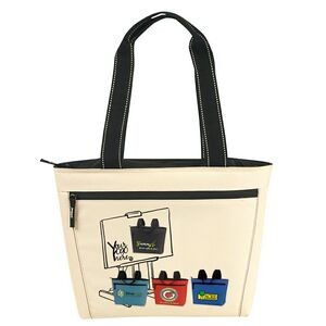 Two-Tone Cooler Tote Bag