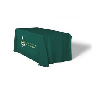 6ft Non-Fitted Standard Table Cover - 7oz Polyester w Dye Sublimation Print
