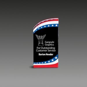 Freedom Award™ w/Patriotic Graphic (3½"x6"x1")