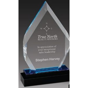 CrystalAcrylic Fusion Diamond Facet™ Award (5"x8-1/8"x1¾")