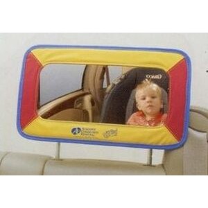 Mirror with Rear Automobile Seat Attachment - Large