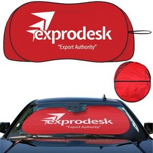 Prest-O-Shade LS Registered Brand Patented Design, Single Loop Fabric Sunshade, with Wingletts