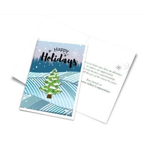 Value seed paper Ornament Card