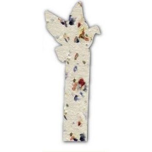 Dove Topped Bookmark Embedded w/Wildflower Seed