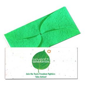 Large Ultimate Pouch - Seeded Paper Envelope w/Interlocking Flaps