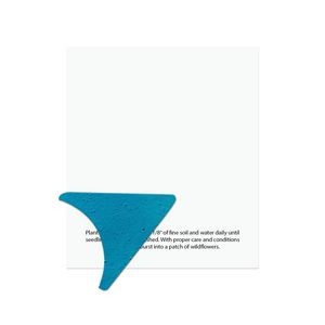 Seed Paper arrow (2.25"x1.5")