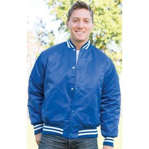 The Big League Pro-Satin Quilt-Lined Custom Award Jacket w/Special Trim