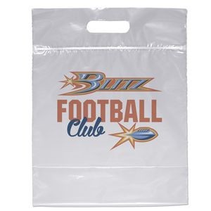 Zip-Close Die Cut Handle Bag (Dynamic Color)