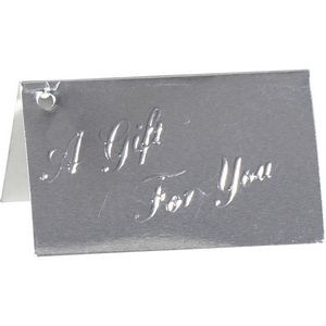 A Gift For You Embossed Card