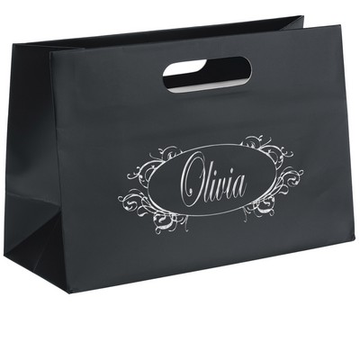 Olivia™ - Boutique Die Cut Handle Tote Bag (Foil)