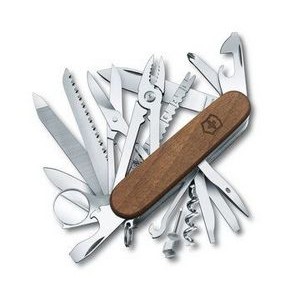 SwissChamp Wood Swiss Army® Knife