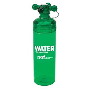 24 Oz. Retro H2O Water Bottle