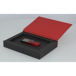 Custom Printed Full Color Hinged Soft Touch Luxury Gift Box - 9.5x12.5x2.625
