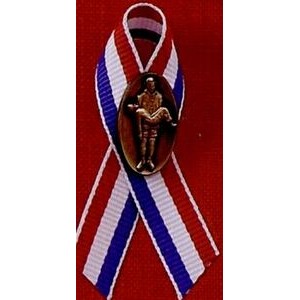 Fire Fighter Honor Pin w/ Ribbon