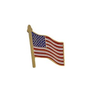 Patriotic - US Flag Lapel Pin